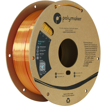 Polymaker PolyLite PLA Silk Dual Color - Sunset - 1.75mm - 1kg